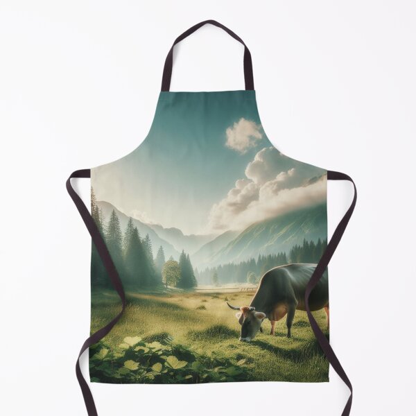 Item preview, Milkmaid's Companion - Gentle Grazing Cow designed and sold by ProgressMagnet.