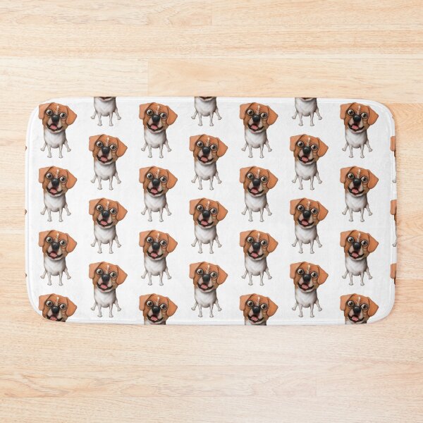 Item preview, Puggle Cartoon Dog designed and sold by mistersmileyfac.