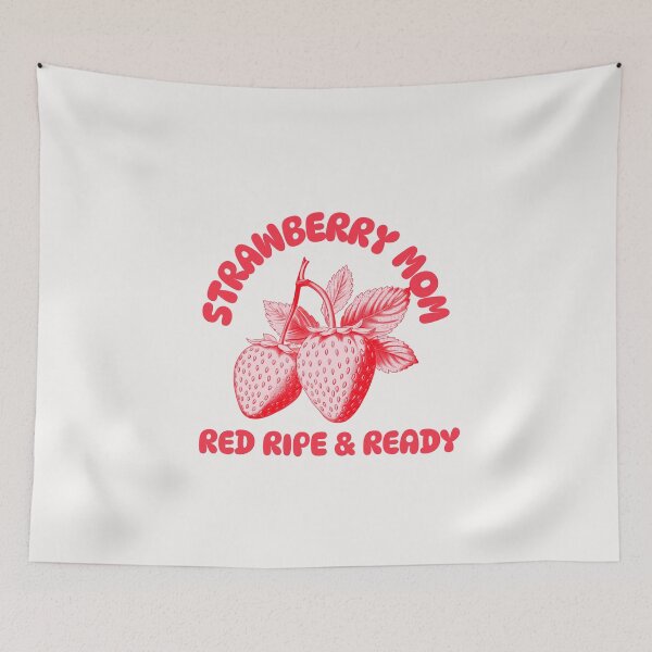 Item preview, red ripe and ready: strawberry mom.  designed and sold by ninjapineapple.