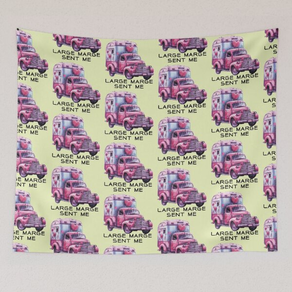 Item preview,  Large Marge Red Car designed and sold by winaidigidesign.