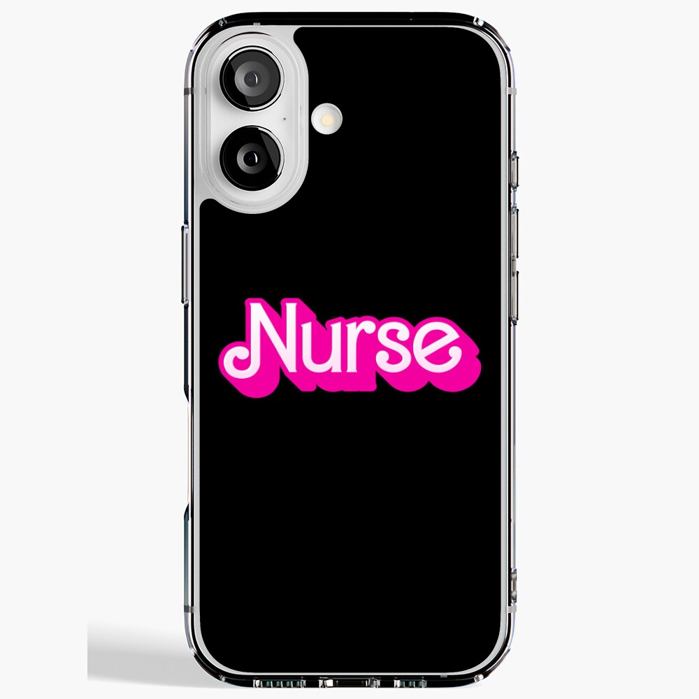 Nurse Hot Pink Sticker
