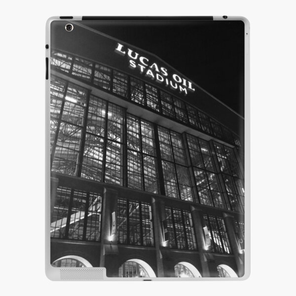 Lucas Oil Stadium at night iPad Skin