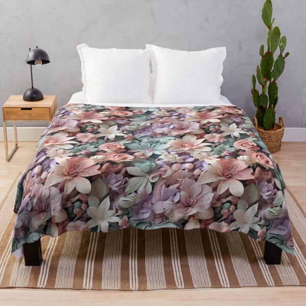 Item preview, Chic Blooms: Fashionable Pastel Flower Collection designed and sold by InspireHubWear.