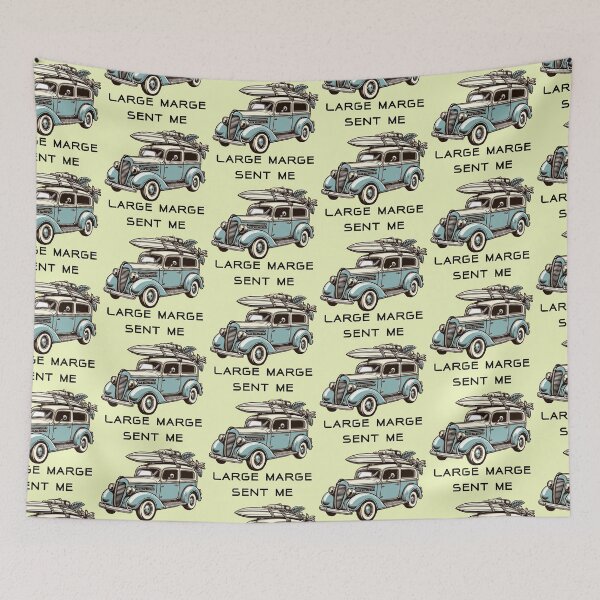 Item preview,  Large Marge Blue Car designed and sold by winaidigidesign.