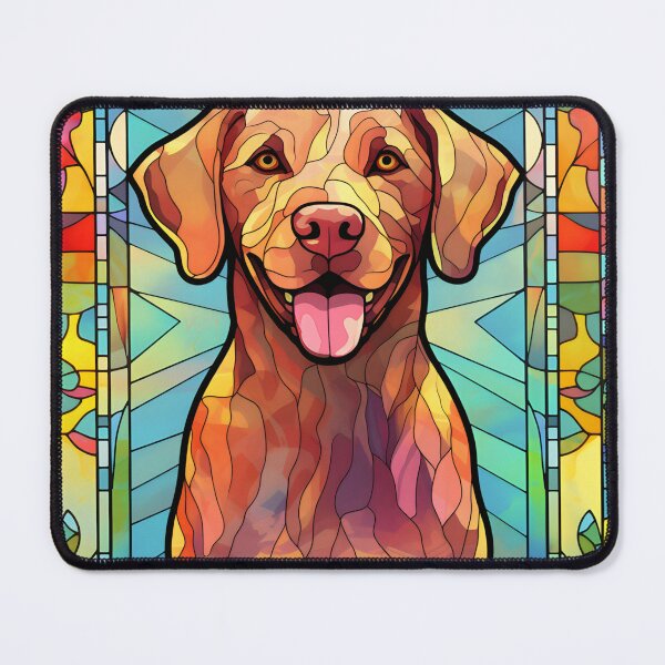 Item preview, Chesapeake Bay Retriever Stained Glass  designed and sold by TheAnimalZ00.