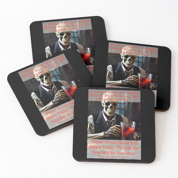 Item preview, Ghouls Delight: Donate Blood And Plasma Today designed and sold by Hall-O-Gram.