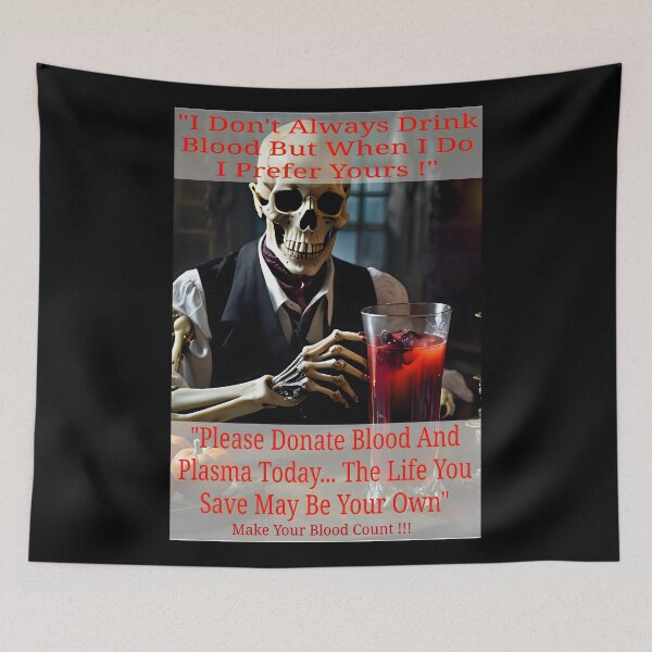 Item preview, Ghouls Delight: Donate Blood And Plasma Today designed and sold by Hall-O-Gram.