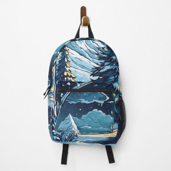 Item preview, Starry Night in Winter Forest designed and sold by John v p.