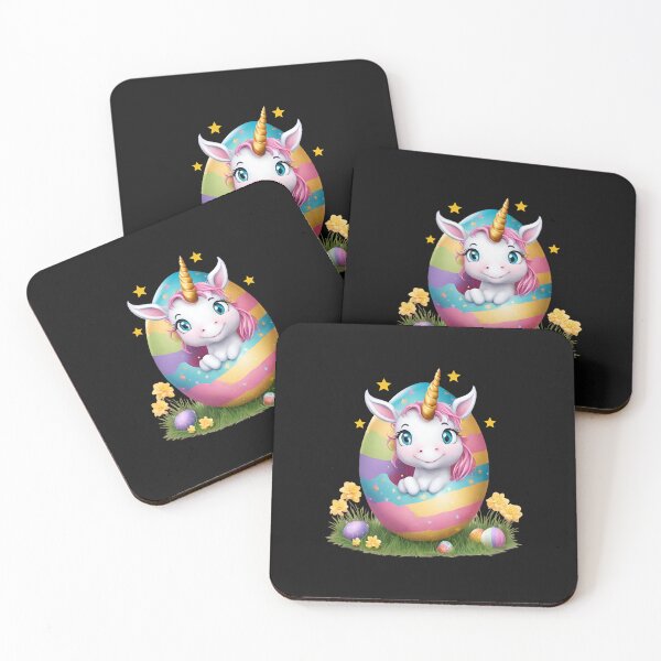 Item preview, Happy Easter - Sweet little unicorn Easter egg designed and sold by Patric Wurzer.