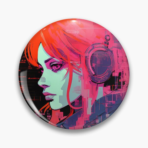 Artikelvorschau, Synthwave Red #3 entworfen und verkauft von CircuitScream.