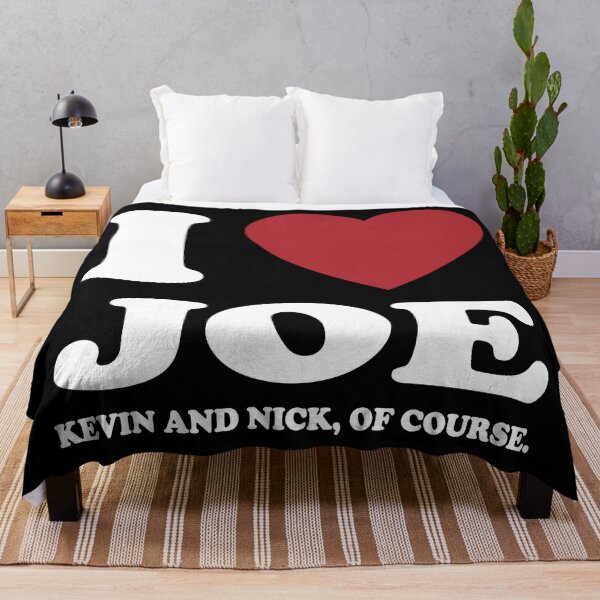 Item preview, I LOVE JOE KEVIN AND NICK, OF COURSE. WHITE designed and sold by Rejiboustarts.
