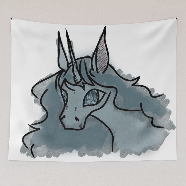 Item preview, Blue Unicorn designed and sold by 3separateteas.