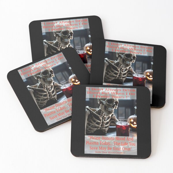 Item preview, Ghouls Delight: Donate Blood And Plasma Today designed and sold by Hall-O-Gram.