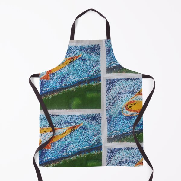 Item preview, Colourful Koi Dotwork designed and sold by Drawn By Hand Designs.