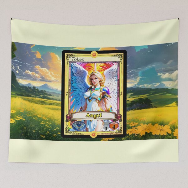 Item preview, Token Angel - Vibrant Armor - 4/4 Flying - 1st Edition designed and sold by Rogue Wizard.