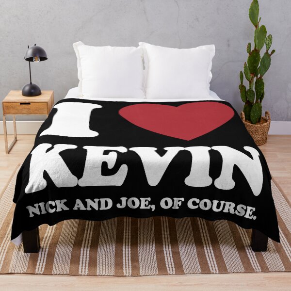 Item preview, I LOVE KEVIN NICK AND JOE, OF COURSE. WHITE designed and sold by Rejiboustarts.