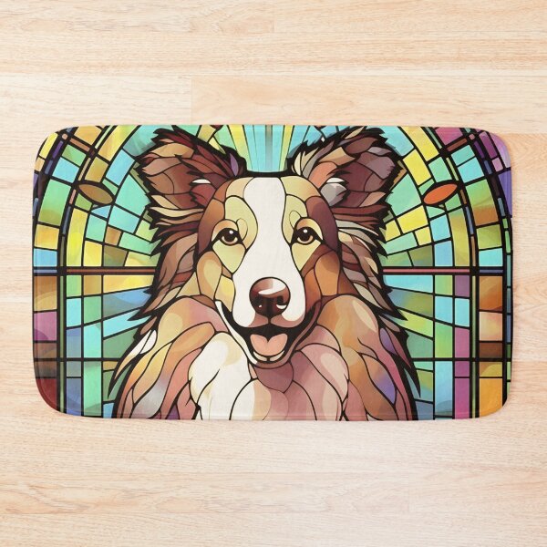 Item preview, Collie Stained Glass  designed and sold by TheAnimalZ00.