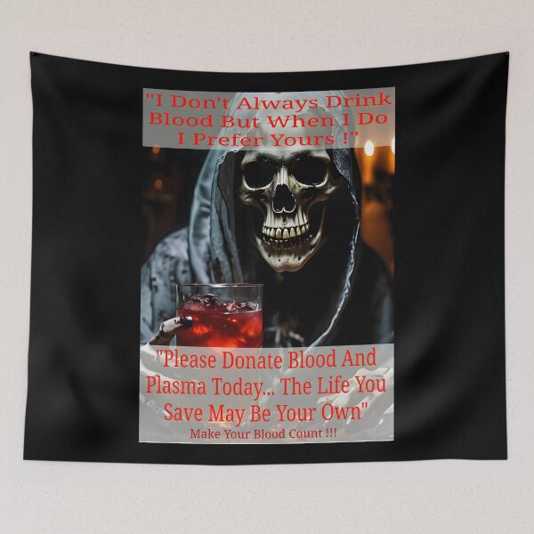 Item preview, Ghouls Delight: Donate Blood And Plasma Today designed and sold by Hall-O-Gram.