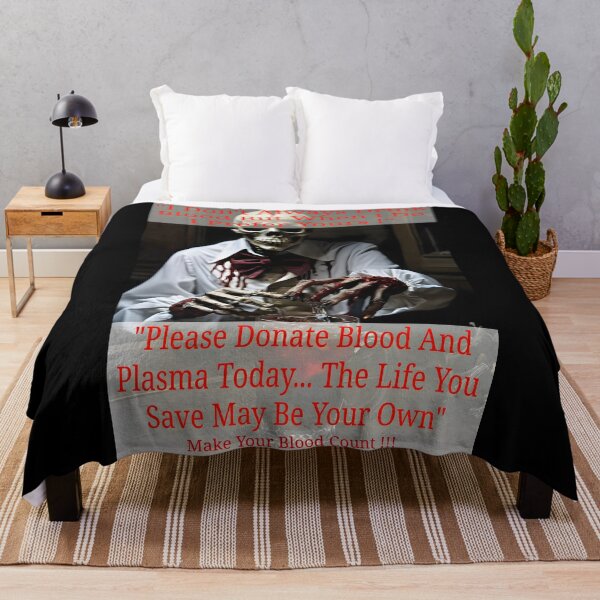 Item preview, Ghouls Delight: Donate Blood And Plasma Today designed and sold by Hall-O-Gram.
