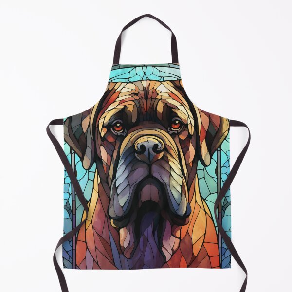 Item preview, English Mastiff Stained Glass designed and sold by TheAnimalZ00.
