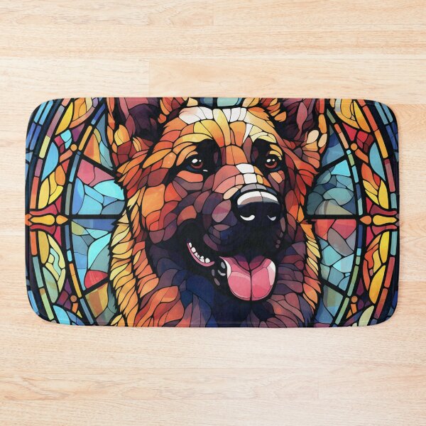 Item preview, German Shepherd Stained Glass  designed and sold by TheAnimalZ00.