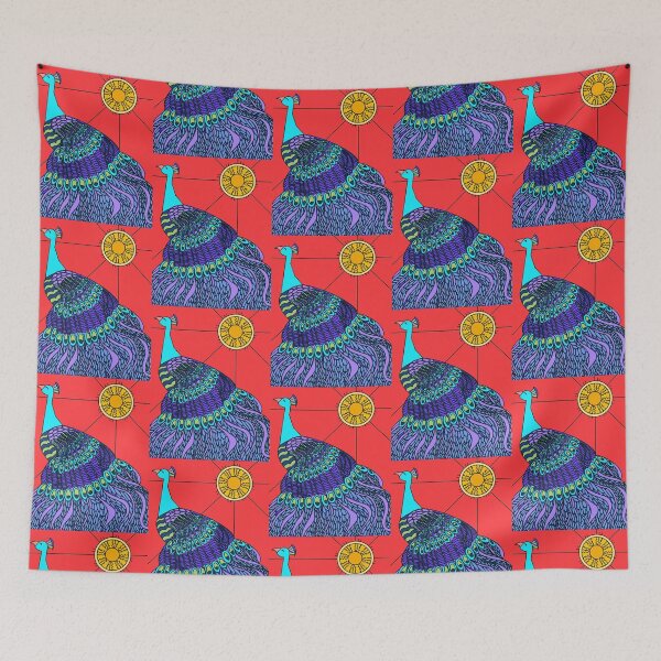 Item preview, Peacock Caliente  designed and sold by Hulabloom.