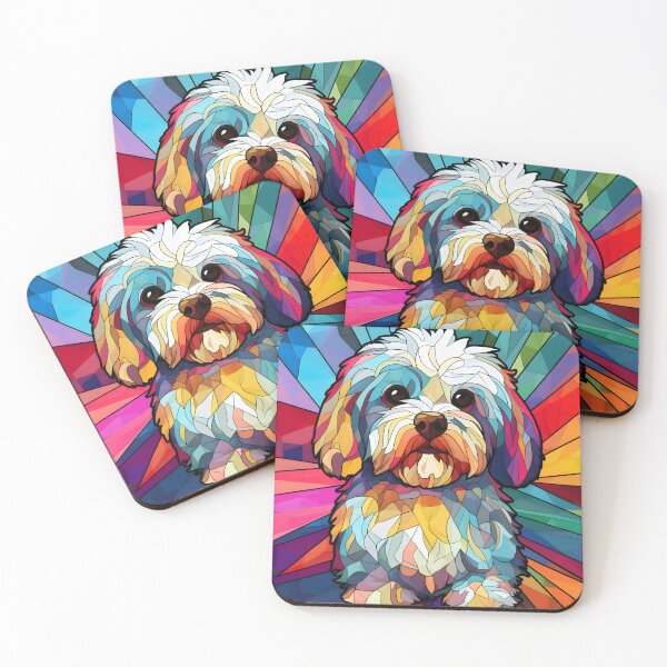 Item preview, Havanese Stained Glass  designed and sold by TheAnimalZ00.