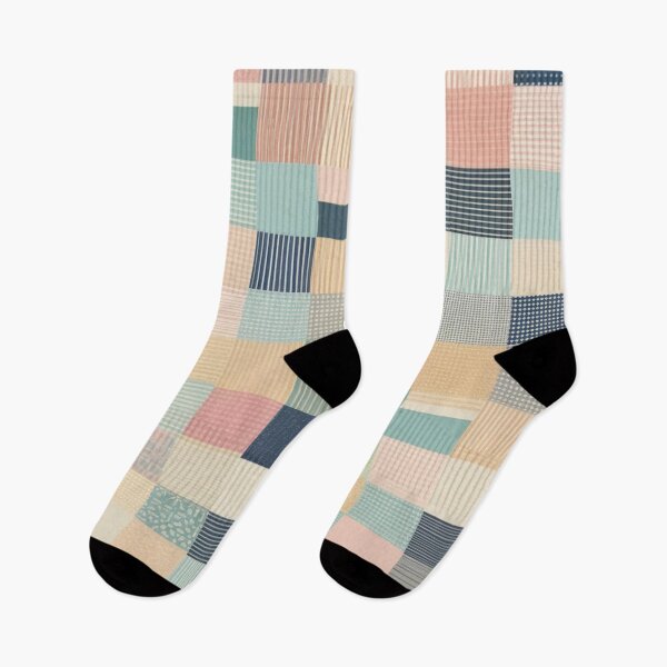 Item preview, block with point linier pattern lite pastel tone designed and sold by JangmiHorang.