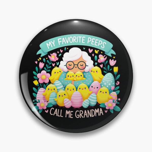 Artikelvorschau, Lustiges Oma-Ostertag-Lehrer-T-Shirt. Meine Lieblingsgucker nennen mich Oma entworfen und verkauft von MAPDDesigns.
