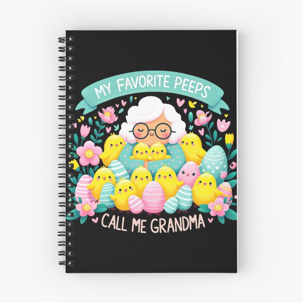 Item preview, Funny Grandma My Favorite Peeps call me grandma Easter Day Teacher T-Shirt designed and sold by MAPDDesigns.