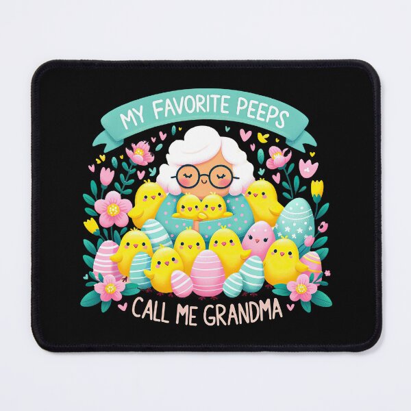 Item preview, Funny Grandma My Favorite Peeps call me grandma Easter Day Teacher T-Shirt designed and sold by MAPDDesigns.