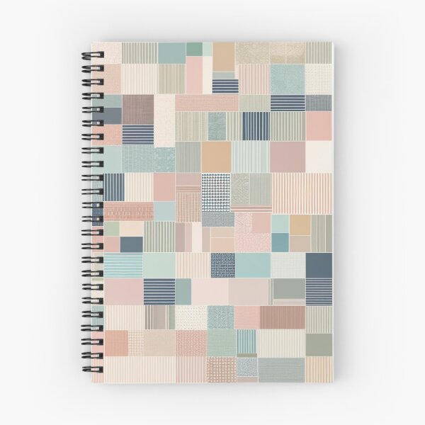 Item preview, block cross point linier pattern lite pastel tone designed and sold by JangmiHorang.