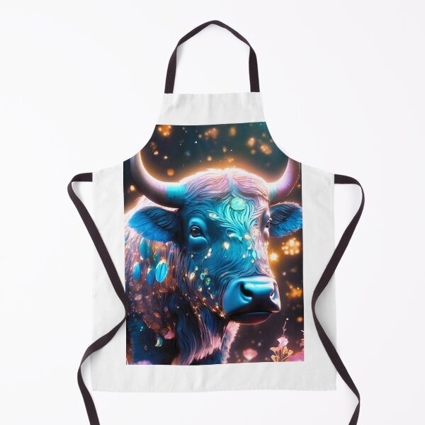Item preview, cosmic bioluminescence buffalo head designed and sold by janjacbu.