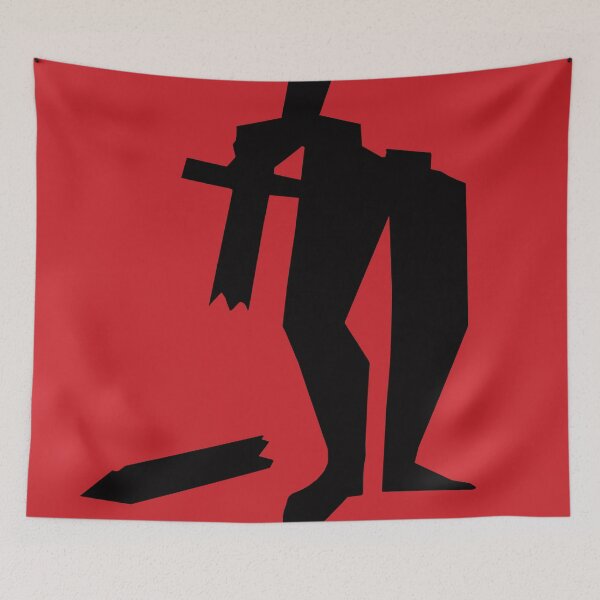 Item preview, Saint Joan abstract movie poster designed and sold by tbunks.