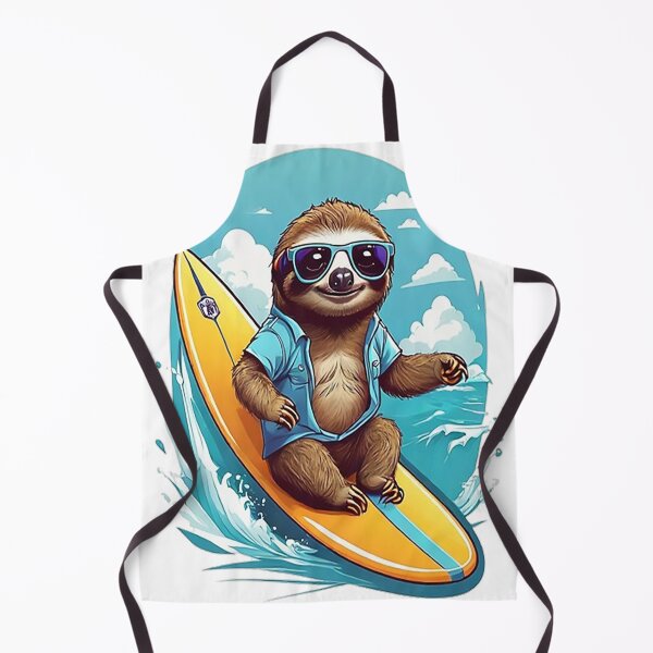 Item preview, Surfing Sloth designed and sold by likbatonboot.