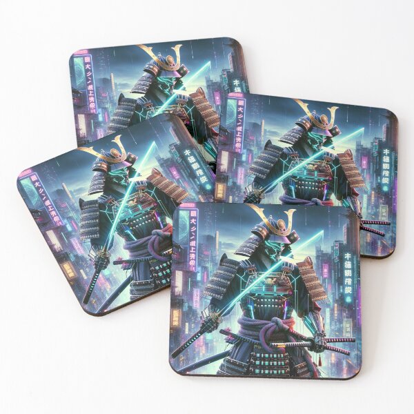 Item preview, Japanese cyberpunk samurai designed and sold by panda-888.