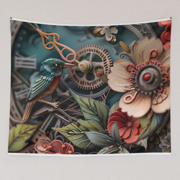 Item preview, Little bird's clock designed and sold by WitoonShop.