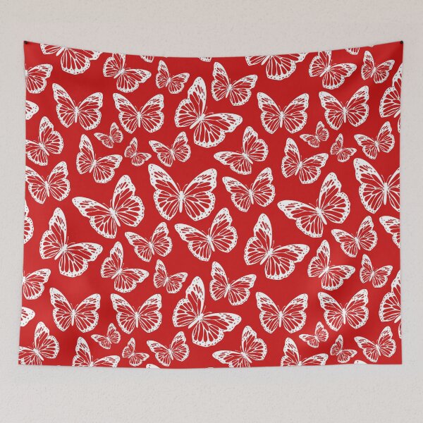 Item preview, White Butterfly pattern designed and sold by KLArtzStore.