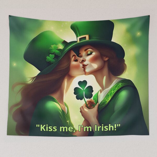 Item preview, Saint Patrick kiss me I'm Irish designed and sold by Astralia.