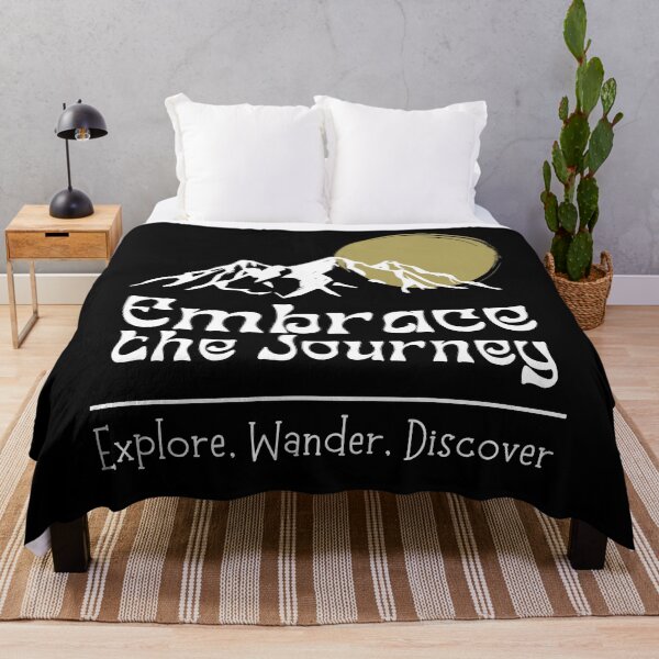 Item preview, Embrace the Journey - Adventure Hiking designed and sold by supriyo-art.