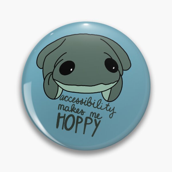 Item preview, Accessibility makes me hoppy frog designed and sold by rileymosschaos.