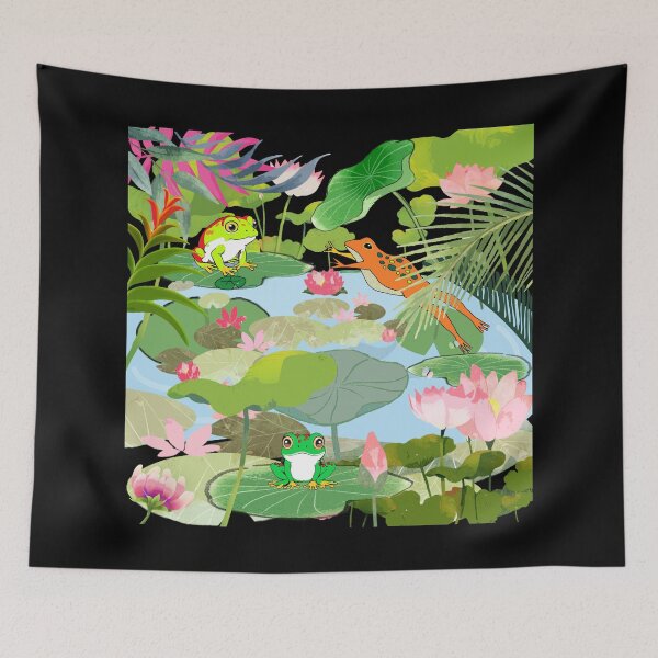 Item preview, rainforests, frog, tropical frog designed and sold by zzzozzo.