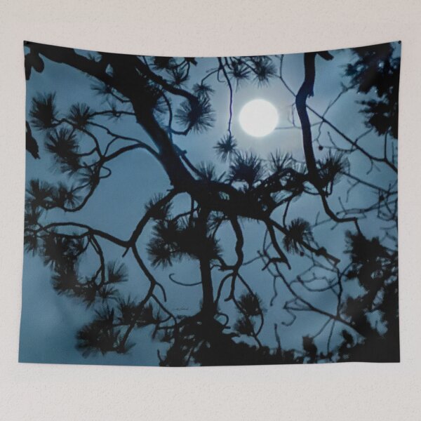 Item preview, Midnight Moon Above the Jeffery Pine designed and sold by PolkaDotStudio.