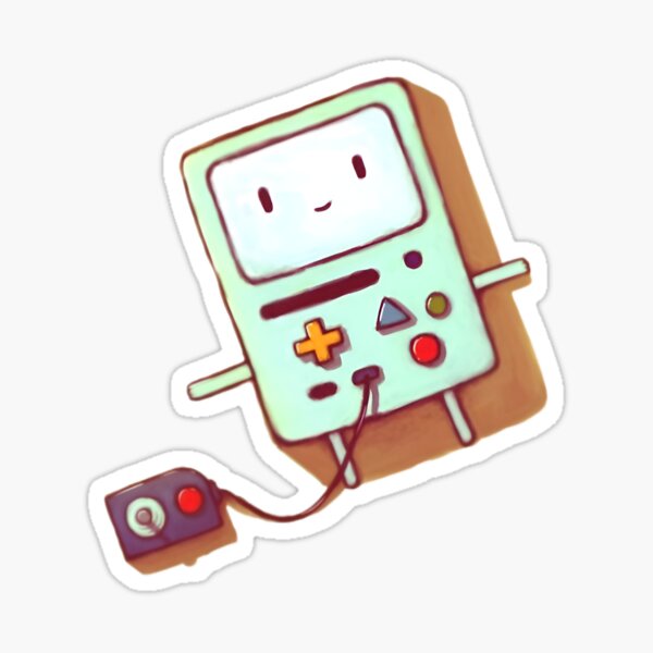 Vista previa del artículo con la obra «BMO», diseñado y vendido por MossandFuana.