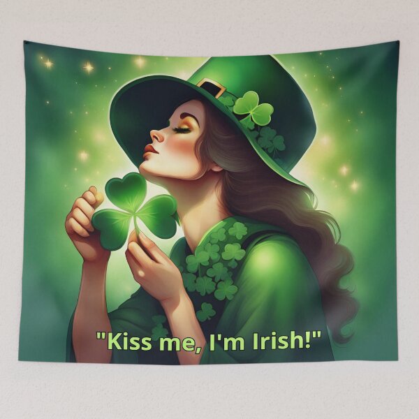Item preview, Saint Patrick tradition kiss me I'm Irish designed and sold by Astralia.