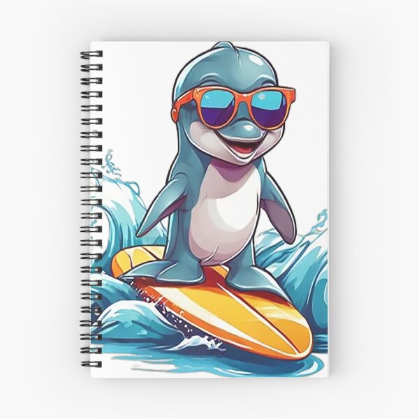 Item preview, Surfing Dolphin designed and sold by likbatonboot.