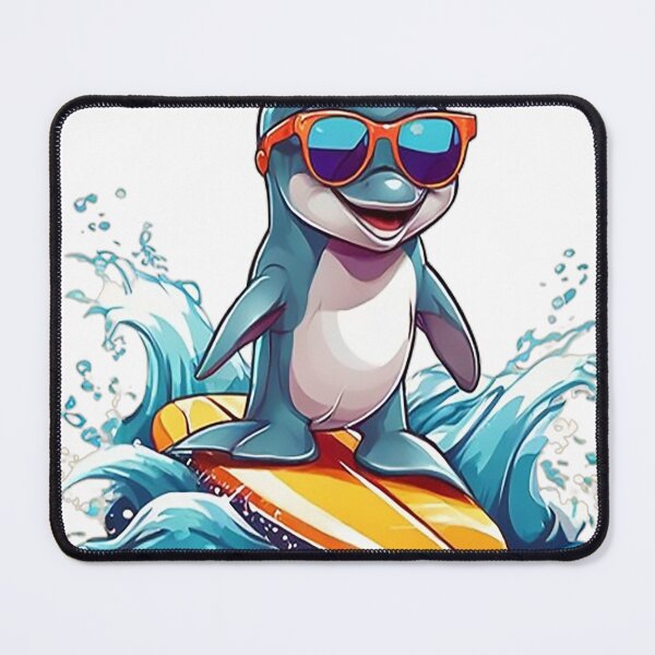 Item preview, Surfing Dolphin designed and sold by likbatonboot.