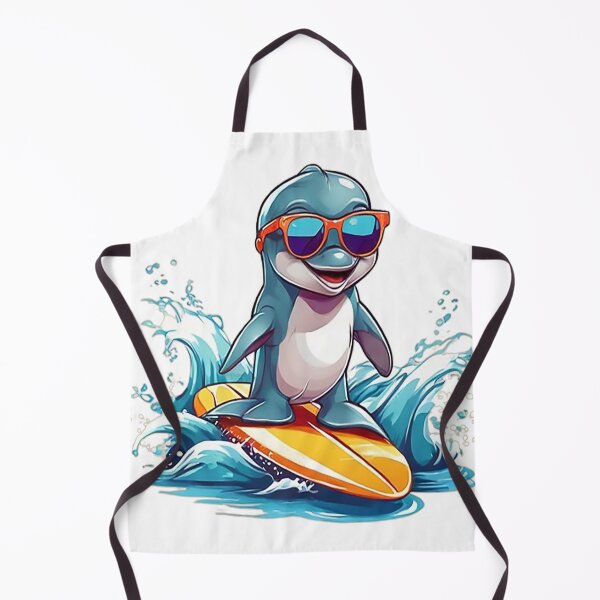 Item preview, Surfing Dolphin designed and sold by likbatonboot.