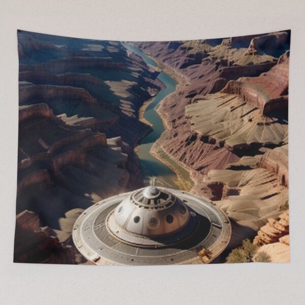 Item preview, Ufo at the Grand Canyon  designed and sold by TheDarkWardrobe.