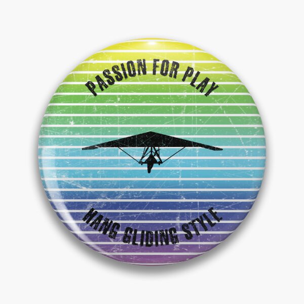 Item preview, Black silhouette of woman flying a hang glider against the background of rainbow stripes designed and sold by HarridanCreates.